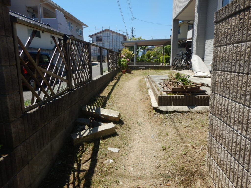【郡山市】個人様 草刈り・除草サービス after02