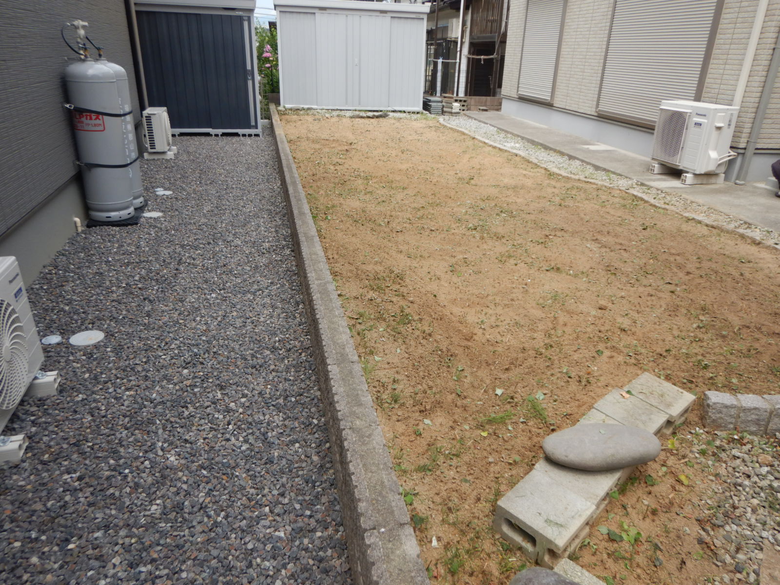 【郡山市】個人様宅草刈り 　作業後01