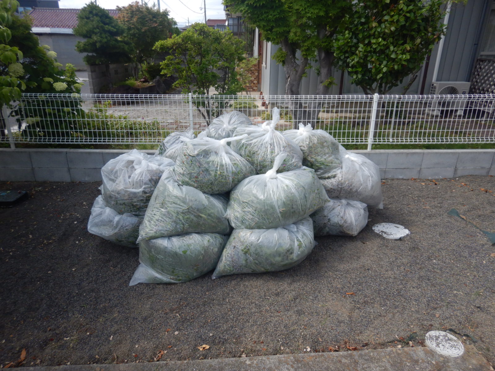 アパート定期除草
